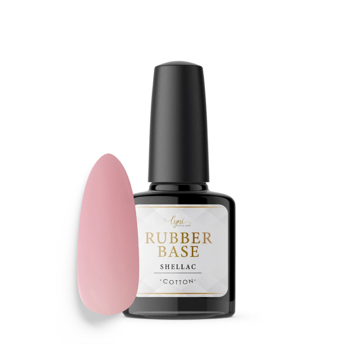 Shellac · Rubber Base · Cotton 7,3ml* Shellac · Rubber Base · Cotton 7,3ml*