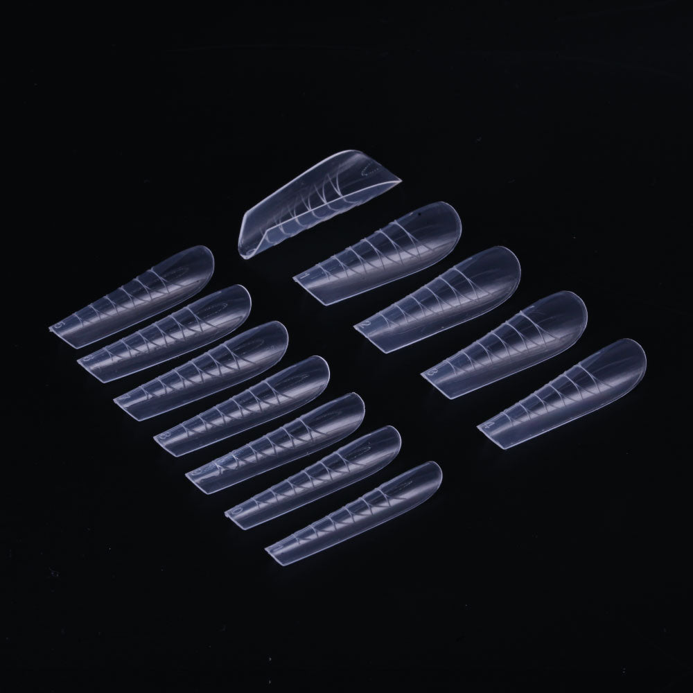 Russische Mandel · Dual Tips für Nageldesign Nägel & Nagelstudios Russische Mandel · Dual Tips, Nagelverlängerung, schablone, verlängern, verlängerung für Nägel im Nageldesign & Nagelstudios