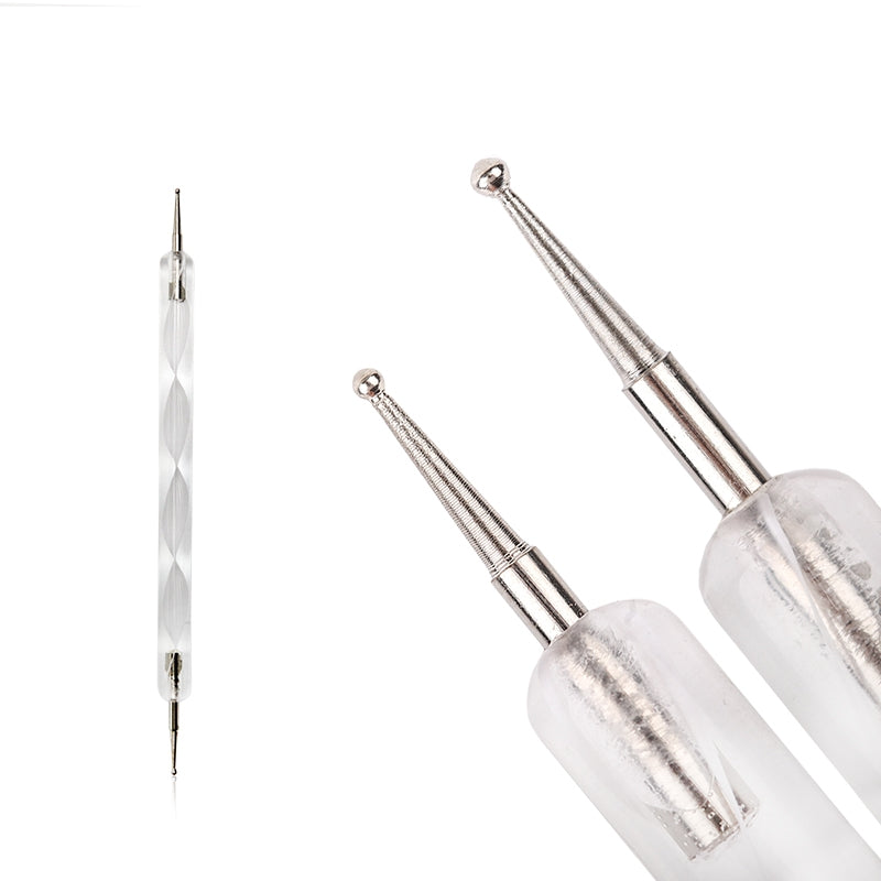 Accessotech Nageldesign-Set – 20-teiliges Pinsel- Und Werkzeugset Für Profis & Hobbykünstler