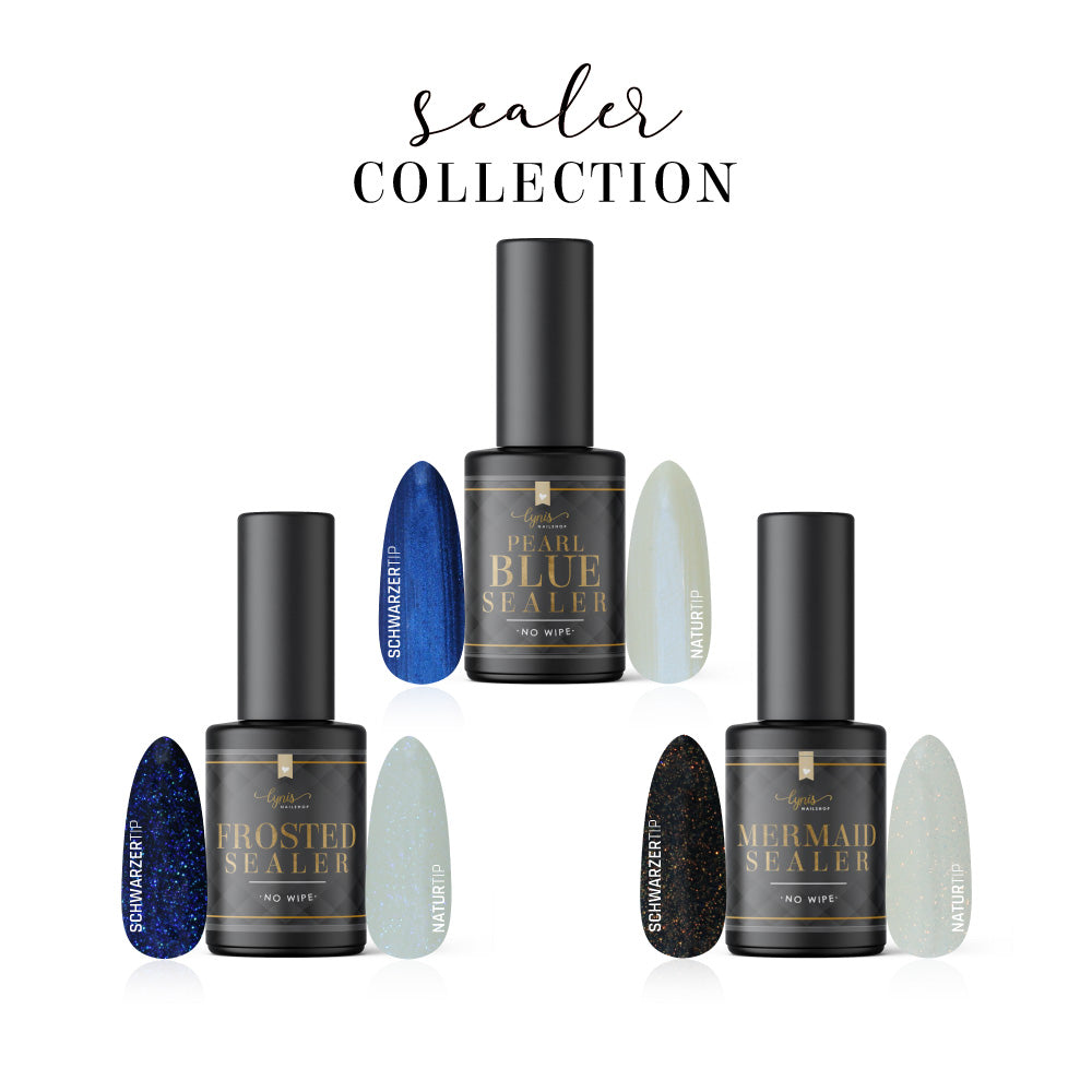 Sealer Set · No Wipe · 10ml* für Nageldesign Nägel & Nagelstudios Sealer Set · No Wipe · 10ml*, glanz Versiegler, glimmer, Glitter, Glitzer, schimmer, Top Coat, Versiegelungsgel, Versiegler für Nägel im Nageldesign & Nagelstudios
