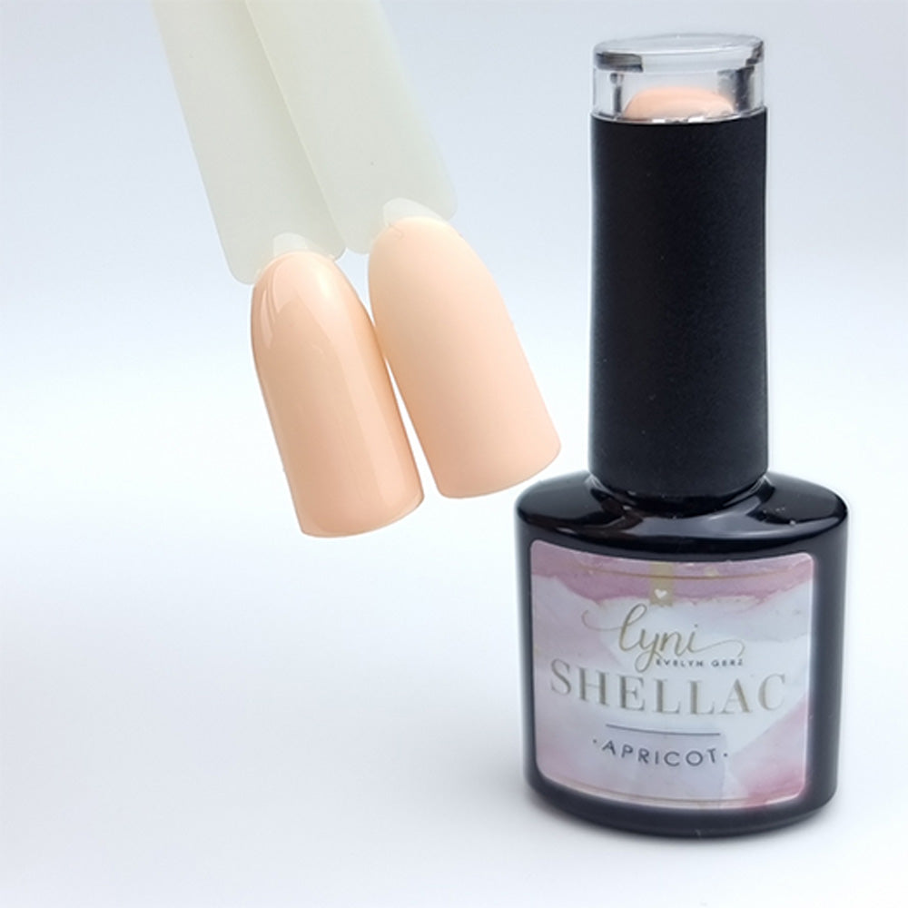 Shellac · Apricot 7,3ml für Nageldesign Nägel & Nagelstudios Shellac · Apricot 7,3ml, gel polish, gellack, nail polish, orange, uv lack für Nägel im Nageldesign & Nagelstudios