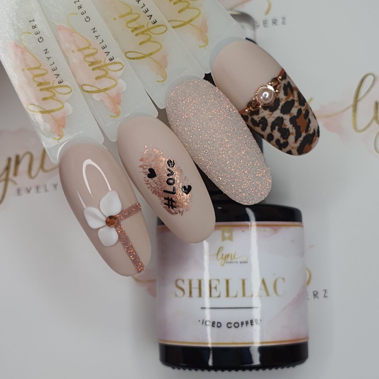 Shellac · Iced Coffee 7,3ml für Nageldesign Nägel & Nagelstudios Shellac · Iced Coffee 7,3ml, beige, braun, gel polish, gellack, nail polish, nude, uv lack für Nägel im Nageldesign & Nagelstudios