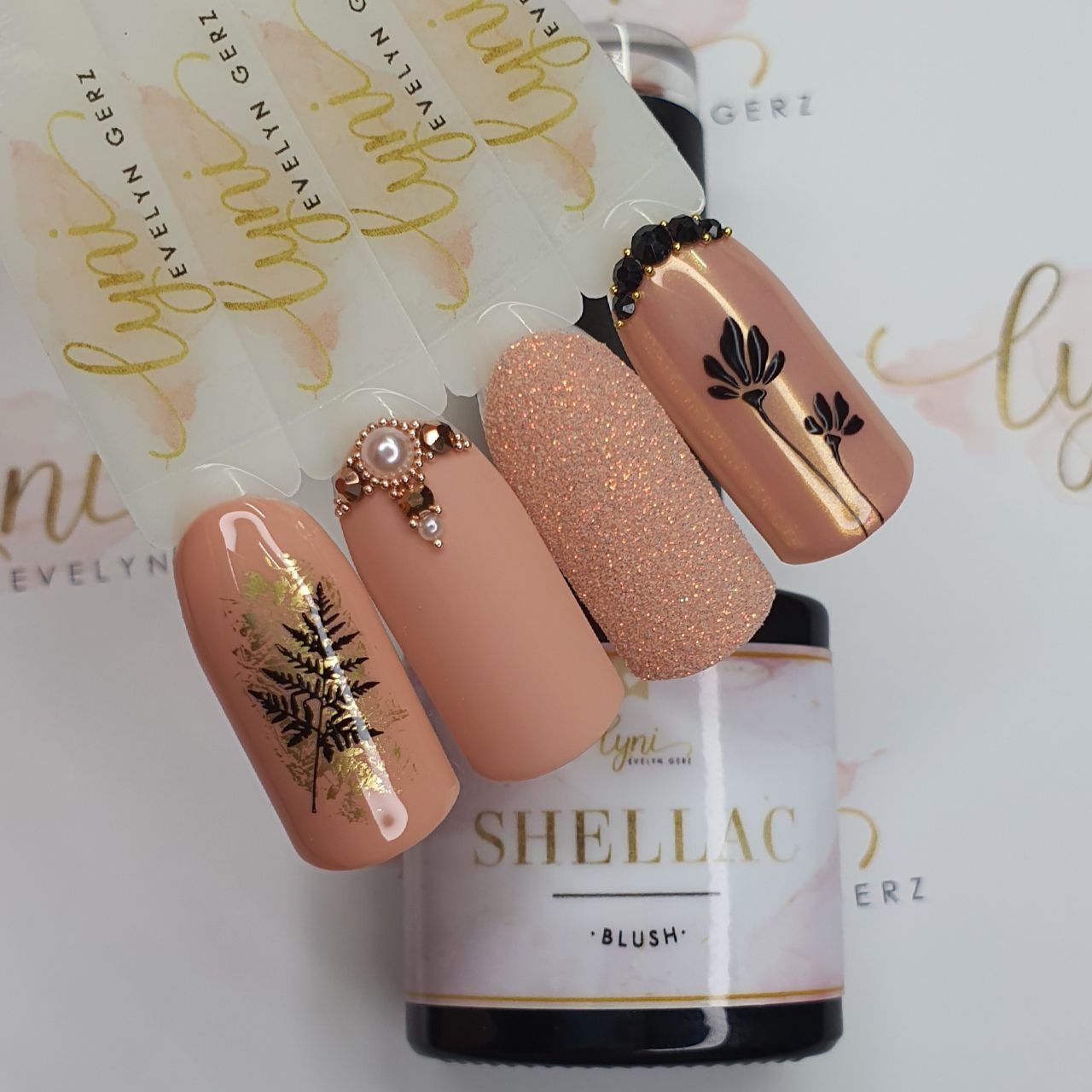 Shellac · Blush 7,3ml für Nageldesign Nägel & Nagelstudios Shellac · Blush 7,3ml, beige, braun, gel polish, gellack, nail polish, nude, uv lack für Nägel im Nageldesign & Nagelstudios