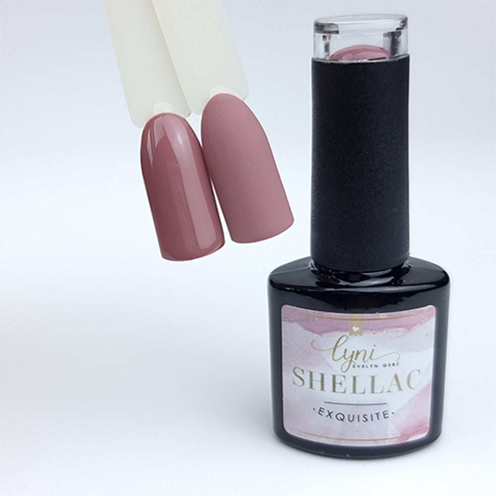 Shellac · Exquisite 7,3ml für Nageldesign Nägel & Nagelstudios Shellac · Exquisite 7,3ml, braun, gel polish, gellack, nail polish, uv lack für Nägel im Nageldesign & Nagelstudios