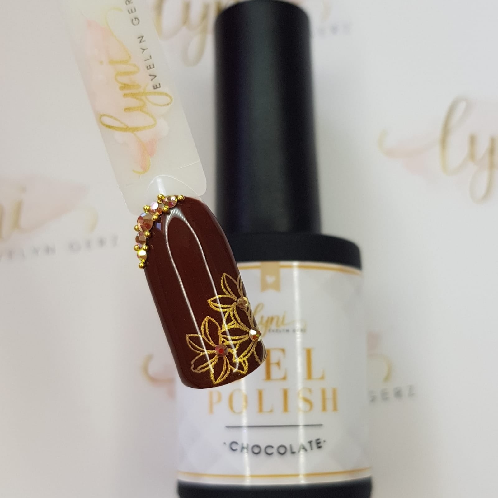 Shellac · Chocolate 7,3ml für Nageldesign Nägel & Nagelstudios Shellac · Chocolate 7,3ml, braun, gel polish, gellack, nail polish, uv lack für Nägel im Nageldesign & Nagelstudios