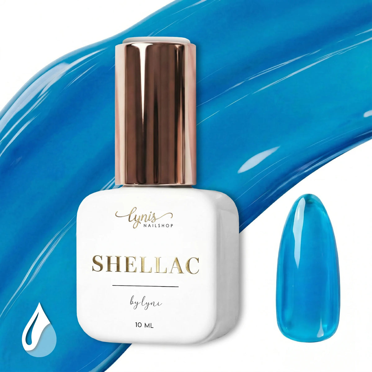 Shellac · Clear Blue 10ml Shellac · Clear Blue 10ml