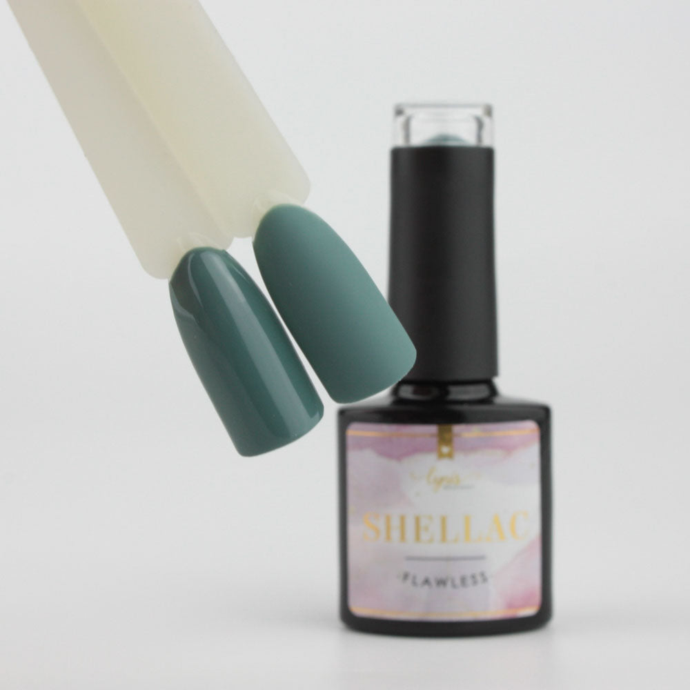 Shellac · Flawless 7,3ml für Nageldesign Nägel & Nagelstudios Shellac · Flawless 7,3ml, blau, dunkel blau, gel polish, gellack, nail polish, türkis, uv lack für Nägel im Nageldesign & Nagelstudios