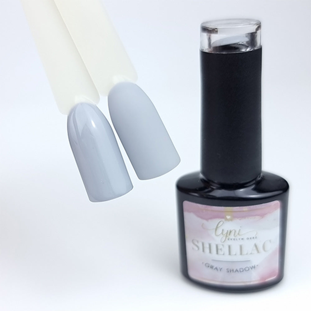 Shellac · Gray Shadow 7,3ml für Nageldesign Nägel & Nagelstudios Shellac · Gray Shadow 7,3ml, gel polish, gellack, grau, nail polish, uv lack für Nägel im Nageldesign & Nagelstudios