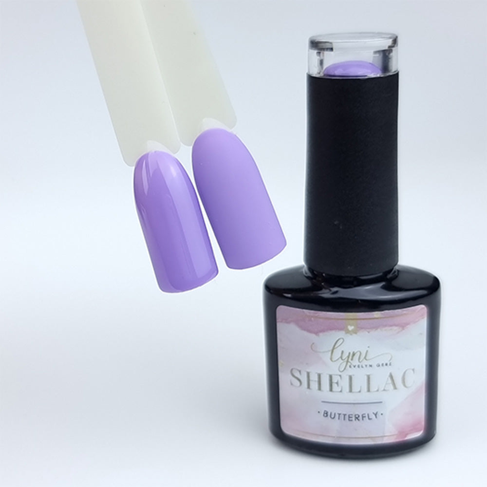 Shellac · Butterfly 7,3ml für Nageldesign Nägel & Nagelstudios Shellac · Butterfly 7,3ml, gel polish, gellack, lila, nail polish, uv lack für Nägel im Nageldesign & Nagelstudios