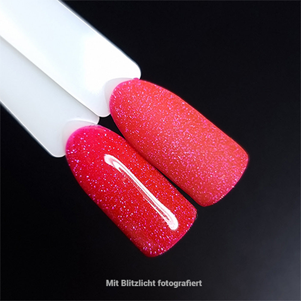 Shellac · Neon Reflective 07 · 7,3ml für Nageldesign Nägel & Nagelstudios Shellac · Neon Reflective 07 · 7,3ml, bunt, disco, effekt Shellac, funkeln, gellack, gelpolish, glitter, glitzer, glitzer lacke, knallig, leuchtende farben, pink, reflektierend für Nägel im Nageldesign & Nagelstudios