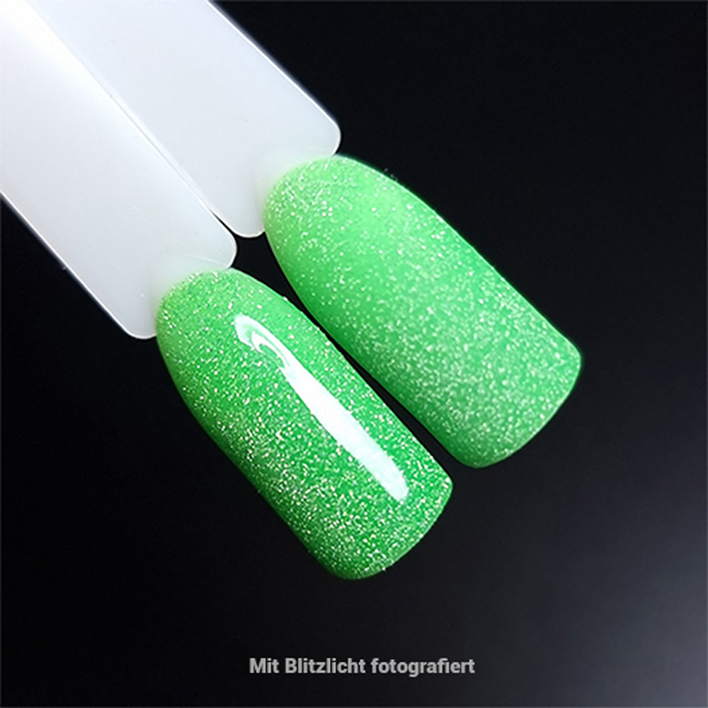 Shellac · Neon Reflective 11 · 7,3ml für Nageldesign Nägel & Nagelstudios Shellac · Neon Reflective 11 · 7,3ml, bunt, disco, effekt Shellac, funkeln, gellack, gelpolish, glitter, glitzer, glitzer lacke, green, grün, knallig, leuchtende farben, reflektierend für Nägel im Nageldesign & Nagelstudios