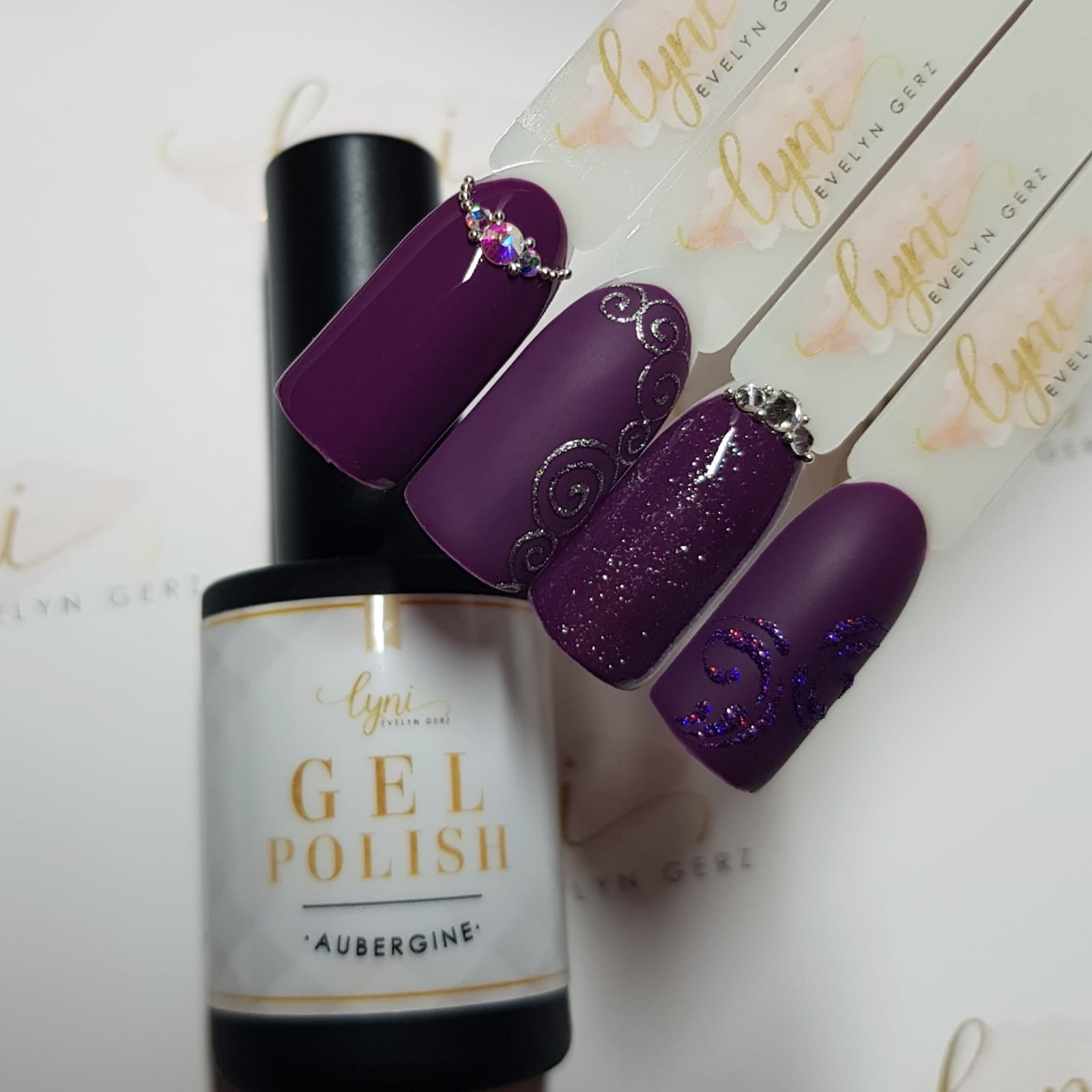 Shellac · Aubergine 7,3ml für Nageldesign Nägel & Nagelstudios Shellac · Aubergine 7,3ml, fuchsia, gel polish, gellack, nail polish, pink, uv lack für Nägel im Nageldesign & Nagelstudios