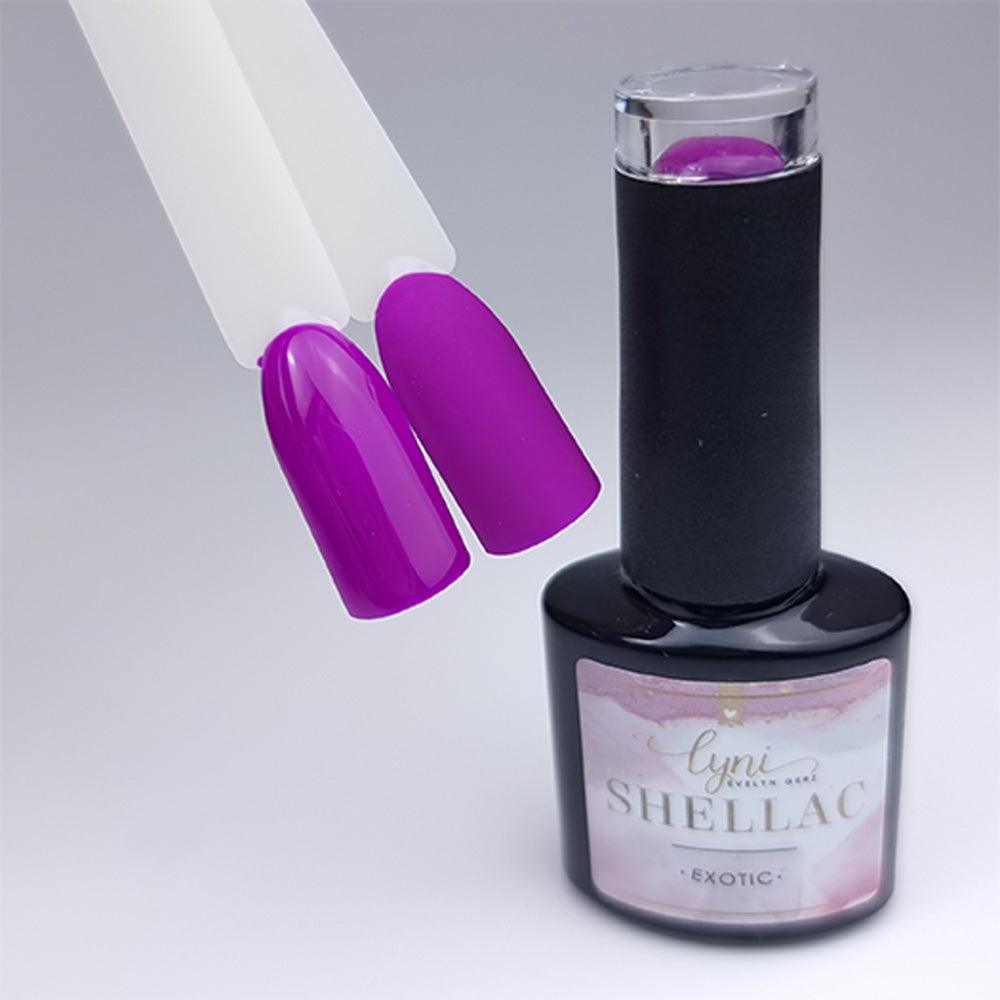 Shellac · Exotic 7,3ml für Nageldesign Nägel & Nagelstudios Shellac · Exotic 7,3ml, fuchsia, gel polish, gellack, nail polish, pink, uv lack für Nägel im Nageldesign & Nagelstudios