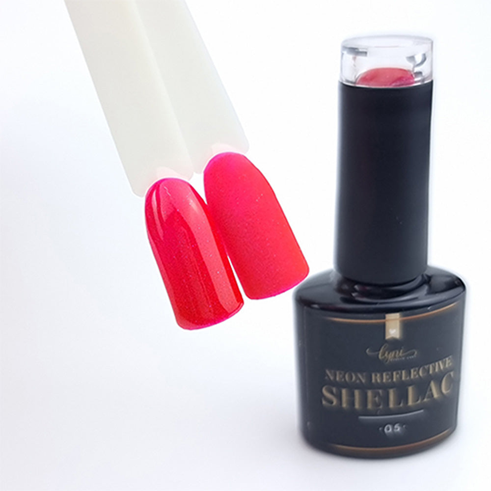 Shellac · Neon Reflective 05 · 7,3ml für Nageldesign Nägel & Nagelstudios Shellac · Neon Reflective 05 · 7,3ml, bunt, disco, effekt Shellac, funkeln, gellack, gelpolish, glitter, glitzer, glitzer lacke, knallig, leuchtende farben, pink, reflektierend für Nägel im Nageldesign & Nagelstudios