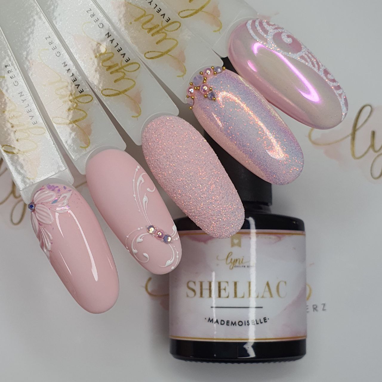 Shellac · Mademoiselle 7,3ml für Nageldesign Nägel & Nagelstudios Shellac · Mademoiselle 7,3ml, gel polish, gellack, nail polish, rosa, uv lack für Nägel im Nageldesign & Nagelstudios