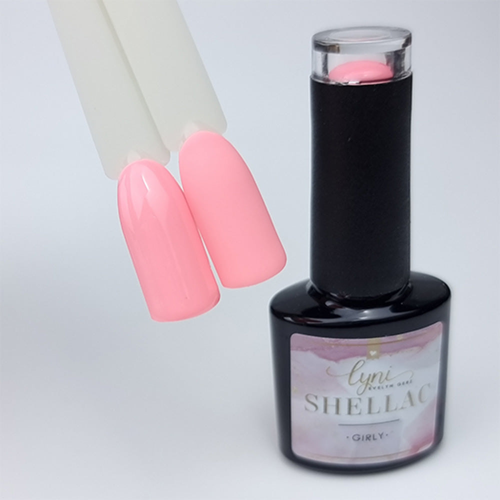 Shellac · Girly 7,3ml für Nageldesign Nägel & Nagelstudios Shellac · Girly 7,3ml, gel polish, gellack, nail polish, pink, rosa, uv lack für Nägel im Nageldesign & Nagelstudios