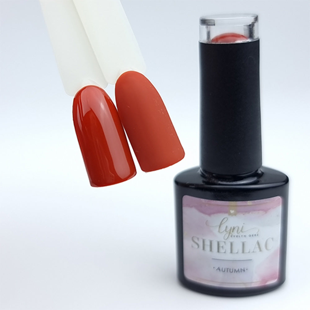 Shellac · Autumn 7,3ml für Nageldesign Nägel & Nagelstudios Shellac · Autumn 7,3ml, braun, gel polish, gellack, nail polish, rot, uv lack für Nägel im Nageldesign & Nagelstudios