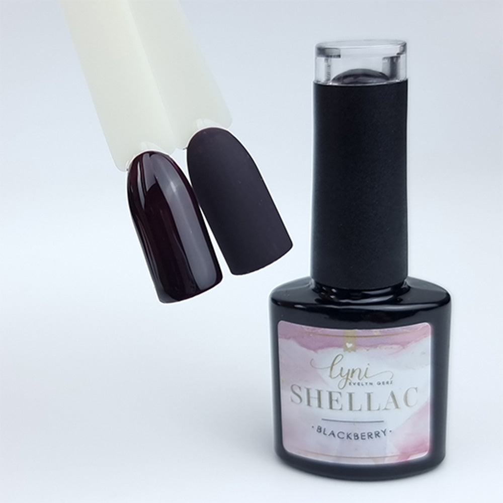 Shellac · Blackberry 7,3ml für Nageldesign Nägel & Nagelstudios Shellac · Blackberry 7,3ml, gel polish, gellack, nail polish, rot, uv lack für Nägel im Nageldesign & Nagelstudios