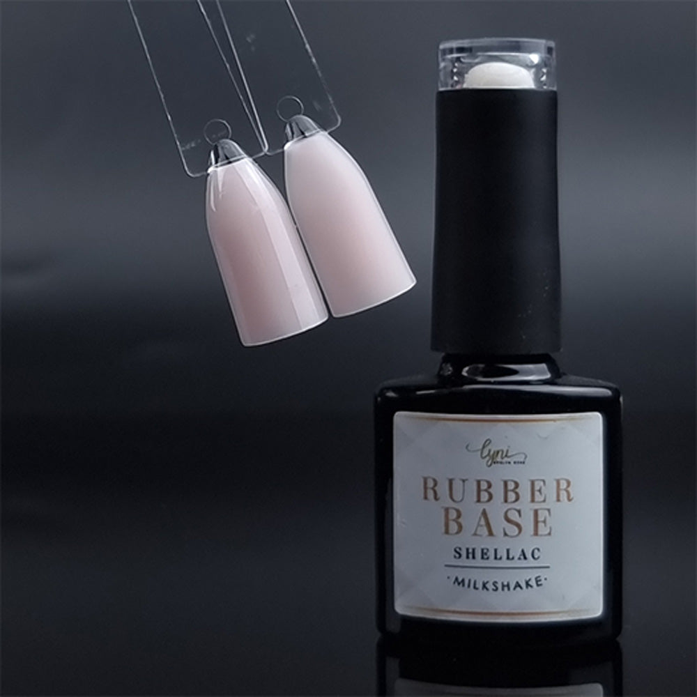 Shellac · Rubber Base · Milkshake 7,3ml für Nageldesign Nägel & Nagelstudios Shellac · Rubber Base · Milkshake 7,3ml, Aufbaugel in der Flasche, Aufbaugel Naturnagel, Base Gel, Effekt, flexibles Aufbaugel, flexibles Gel, gel polish, gellack, Glitzer, Grundiergel, Haftgel, nail polish, Naturnagelverstärkung, Pastell, rosa, rose, Shellac, uv lack für Nägel im Nageldesign & Nagelstudios