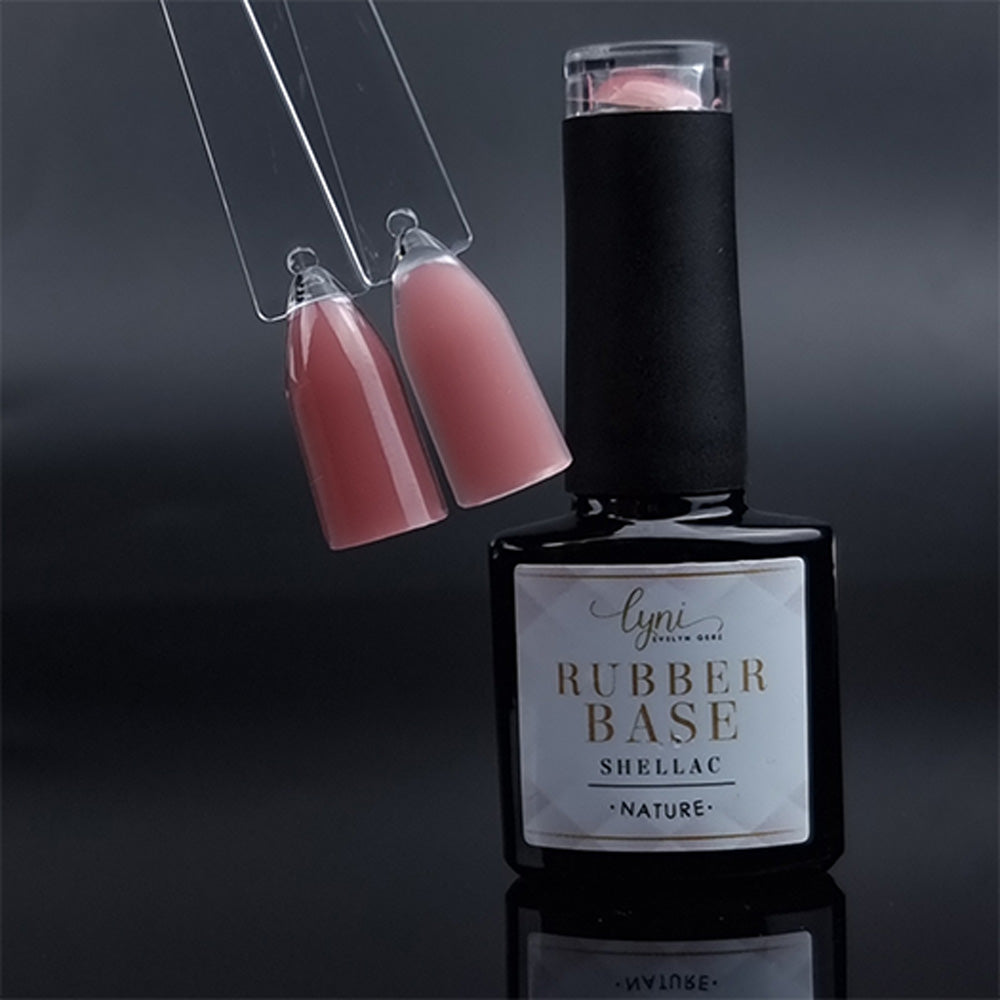 Shellac · Rubber Base · Nature 7,3ml für Nageldesign Nägel & Nagelstudios Shellac · Rubber Base · Nature 7,3ml, Base Gel, flexibles Aufbaugel, gel polish, gellack, Grundiergel, Haftgel, make up, nail polish, nude, uv lack für Nägel im Nageldesign & Nagelstudios