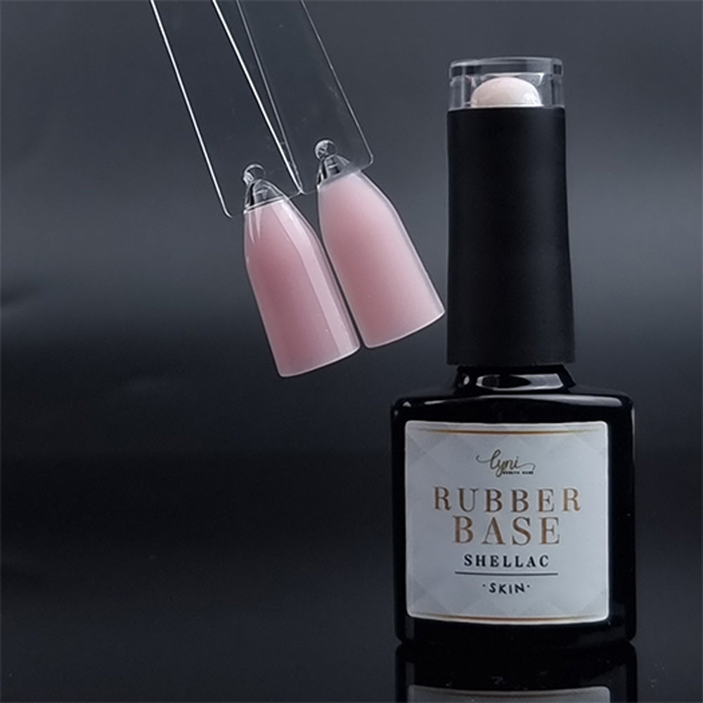 Shellac · Rubber Base · Skin 7,3ml für Nageldesign Nägel & Nagelstudios Shellac · Rubber Base · Skin 7,3ml, Aufbaugel in der Flasche, Aufbaugel Naturnagel, Base Gel, Effekt, flexibles Aufbaugel, flexibles Gel, gel polish, gellack, Glitzer, Grundiergel, Haftgel, hautton, nail polish, Naturnagelverstärkung, Pastell, rosa, Shellac, uv lack für Nägel im Nageldesign & Nagelstudios