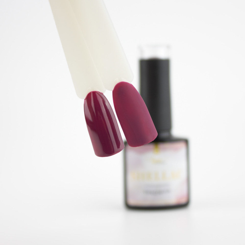 Shellac · Senorita 7,3ml für Nageldesign Nägel & Nagelstudios Shellac · Senorita 7,3ml, dunkel rot, gel polish, gellack, nail polish, rot, uv lack für Nägel im Nageldesign & Nagelstudios