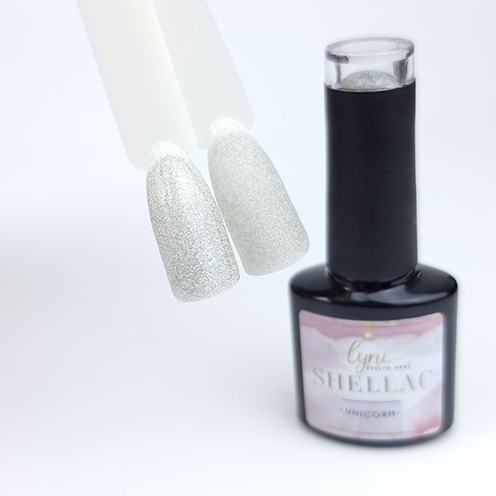 Shellac · Unicorn 7,3ml für Nageldesign Nägel & Nagelstudios Shellac · Unicorn 7,3ml, gel polish, gellack, glimmer, glitter, glitzer, holo, nail polish, uv lack für Nägel im Nageldesign & Nagelstudios