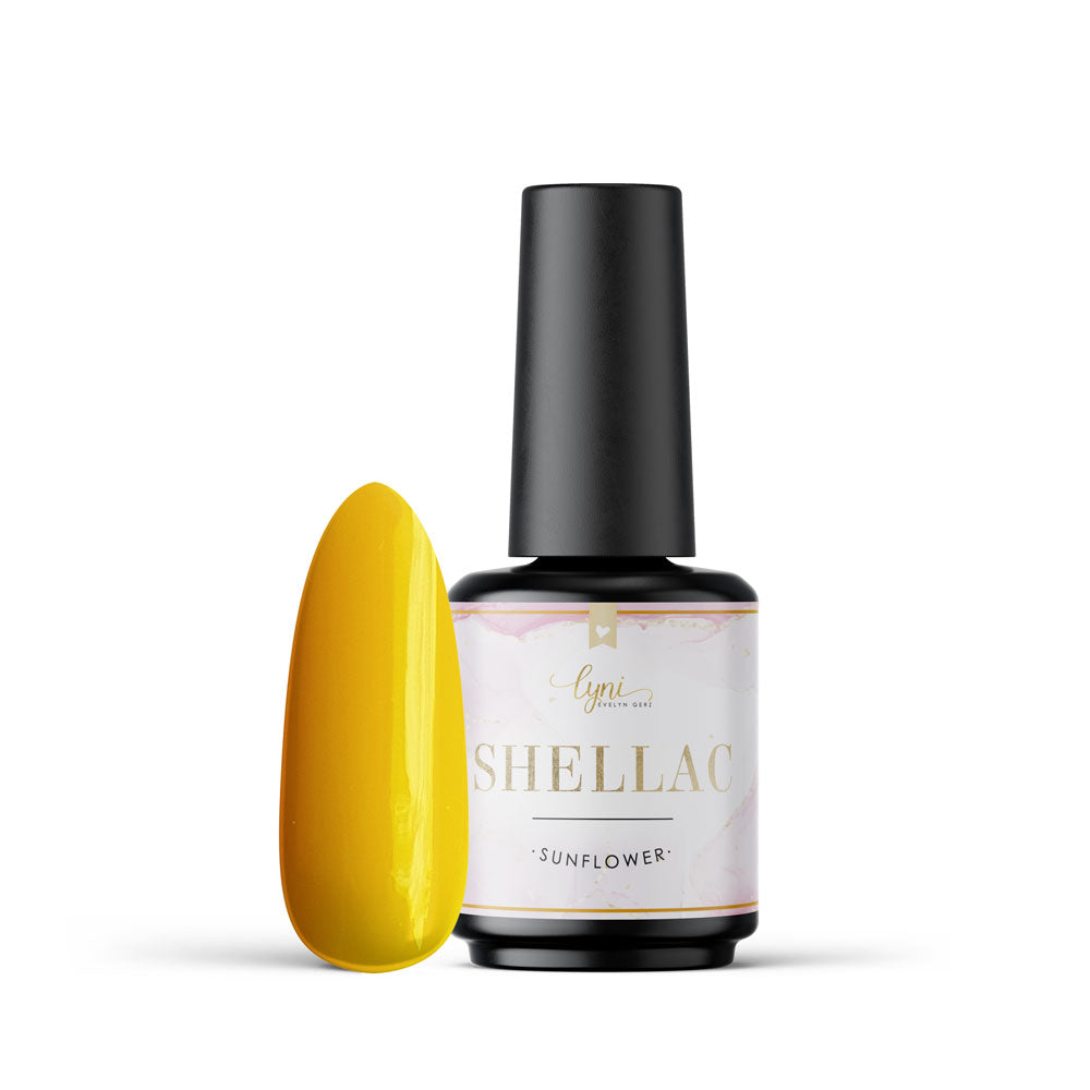 Shellac · Sunflower 7,3ml für Nageldesign Nägel & Nagelstudios Shellac · Sunflower 7,3ml, gel polish, gelb, gellack, nail polish, uv lack für Nägel im Nageldesign & Nagelstudios