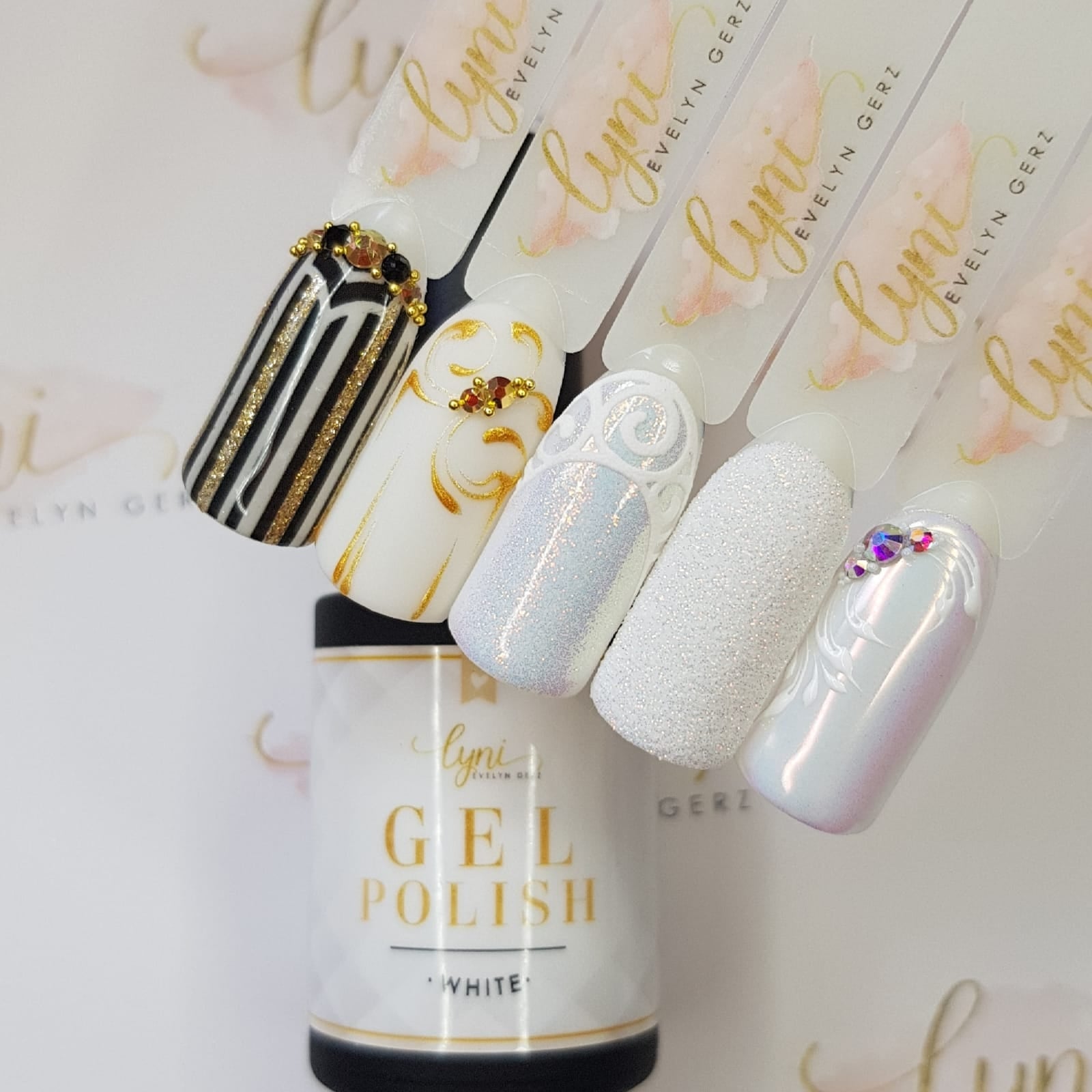 Shellac · White 7,3ml für Nageldesign Nägel & Nagelstudios Shellac · White 7,3ml, gel polish, gellack, nail polish, uv lack, weiß für Nägel im Nageldesign & Nagelstudios