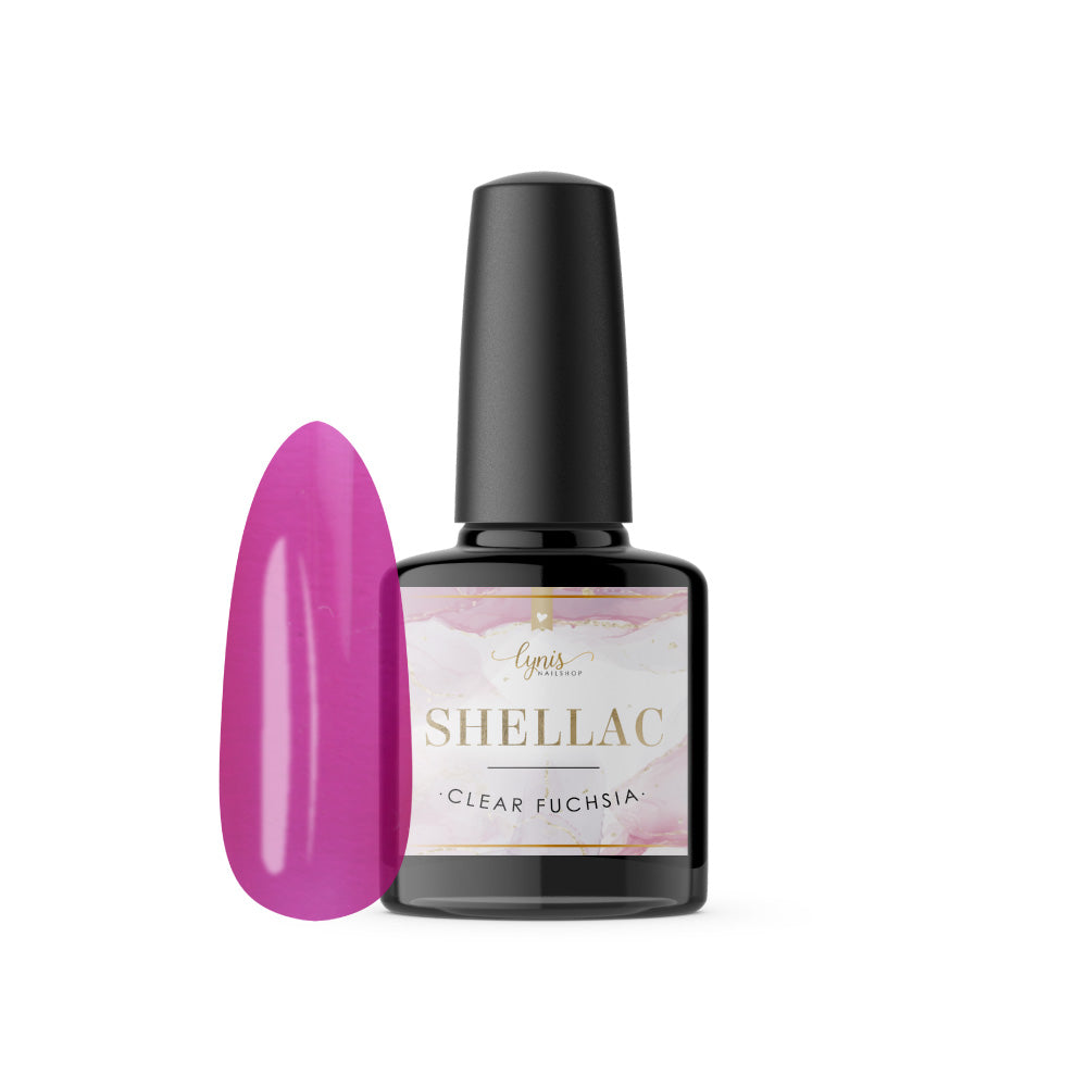 Shellac · Clear Fuchsia 7,3ml für Nageldesign Nägel & Nagelstudios Shellac · Clear Fuchsia 7,3ml, gel polish, gellack, nail polish, pink, rosa, uv lack für Nägel im Nageldesign & Nagelstudios
