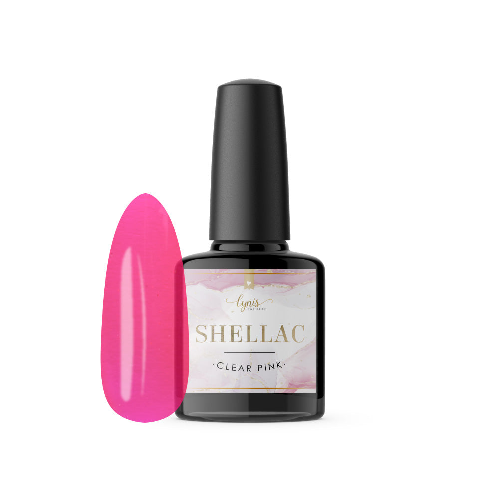 Shellac · Clear Pink 7,3ml für Nageldesign Nägel & Nagelstudios Shellac · Clear Pink 7,3ml, gel polish, gellack, nail polish, rosa, uv lack für Nägel im Nageldesign & Nagelstudios