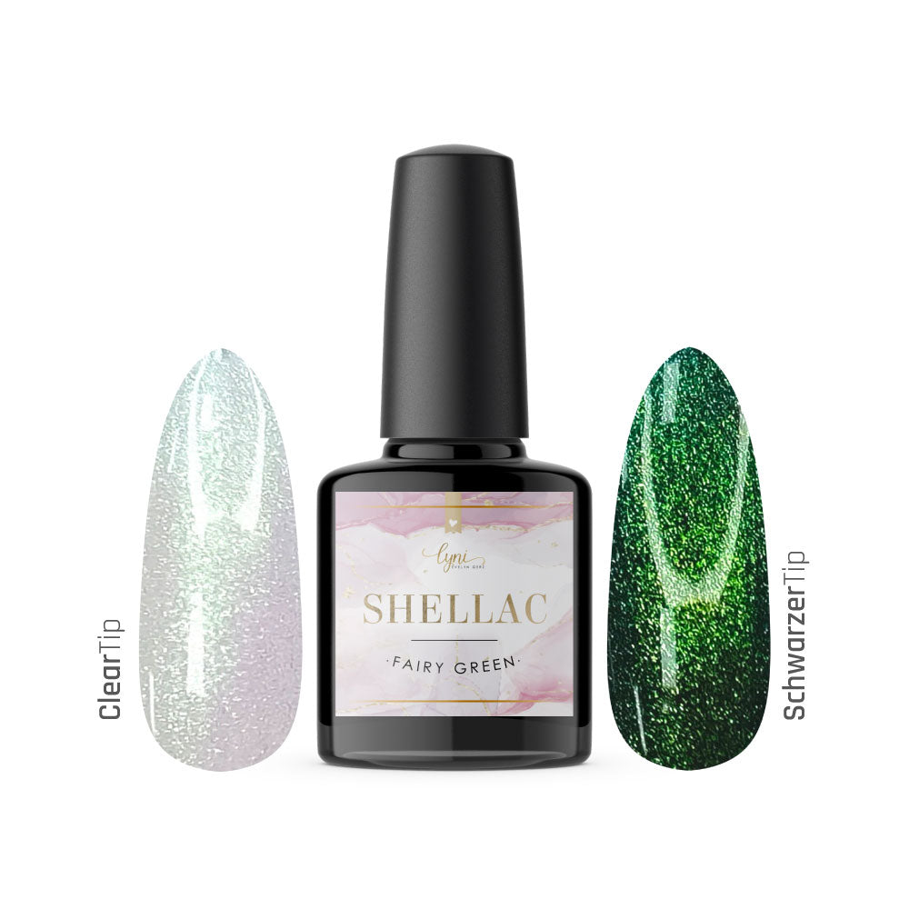 Shellac | Fairy Green 7,3ml für Nageldesign Nägel & Nagelstudios Shellac | Fairy Green 7,3ml, gel polish, gellack, nail polish, uv lack für Nägel im Nageldesign & Nagelstudios