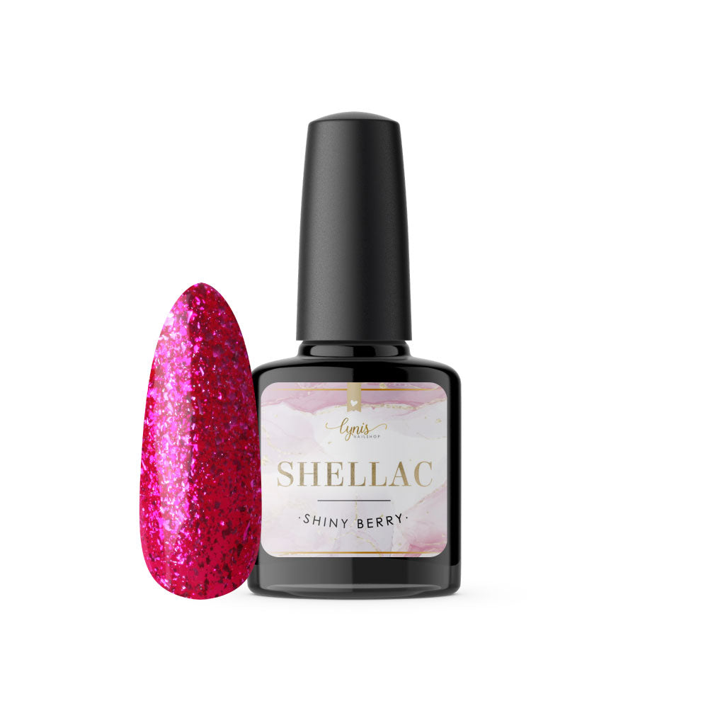 Shellac · Shiny Berry · 7,3ml für Nageldesign Nägel & Nagelstudios Shellac · Shiny Berry · 7,3ml, gel polish, gellack, nail polish, uv lack für Nägel im Nageldesign & Nagelstudios