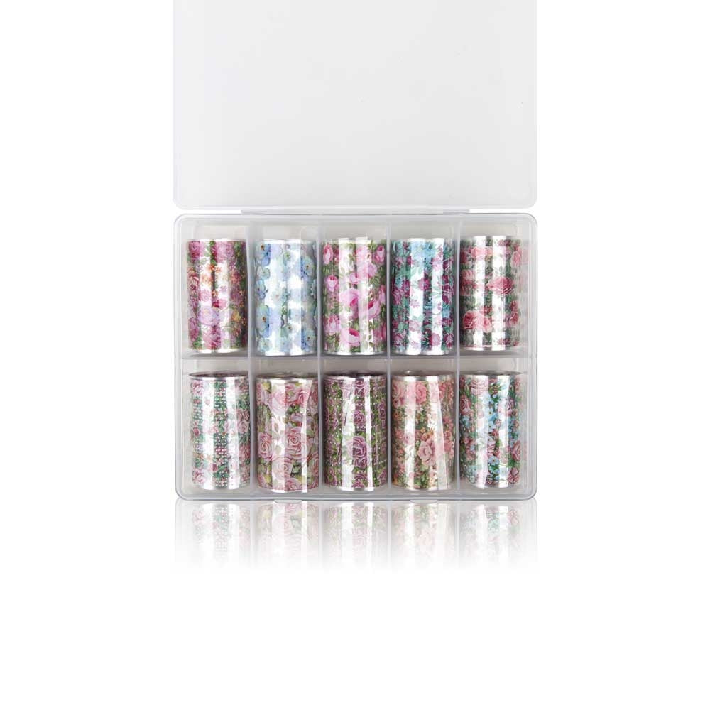 Vintage · Nailartbox mit Folien Vintage · Nailartbox mit Folien