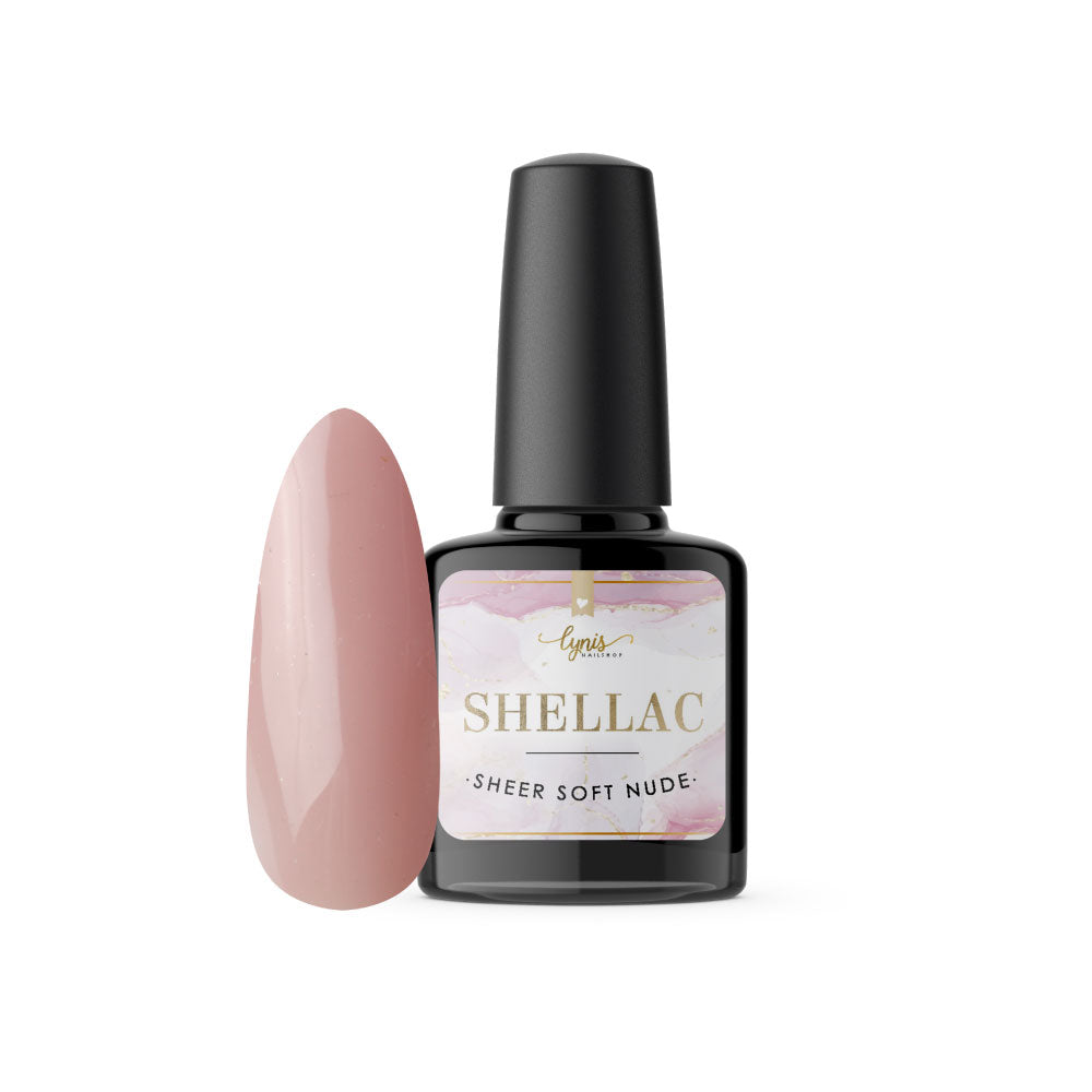 Shellac · Sheer Soft Nude 7,3ml für Nageldesign Nägel & Nagelstudios Shellac · Sheer Soft Nude 7,3ml, gel polish, gellack, nail polish, uv lack für Nägel im Nageldesign & Nagelstudios