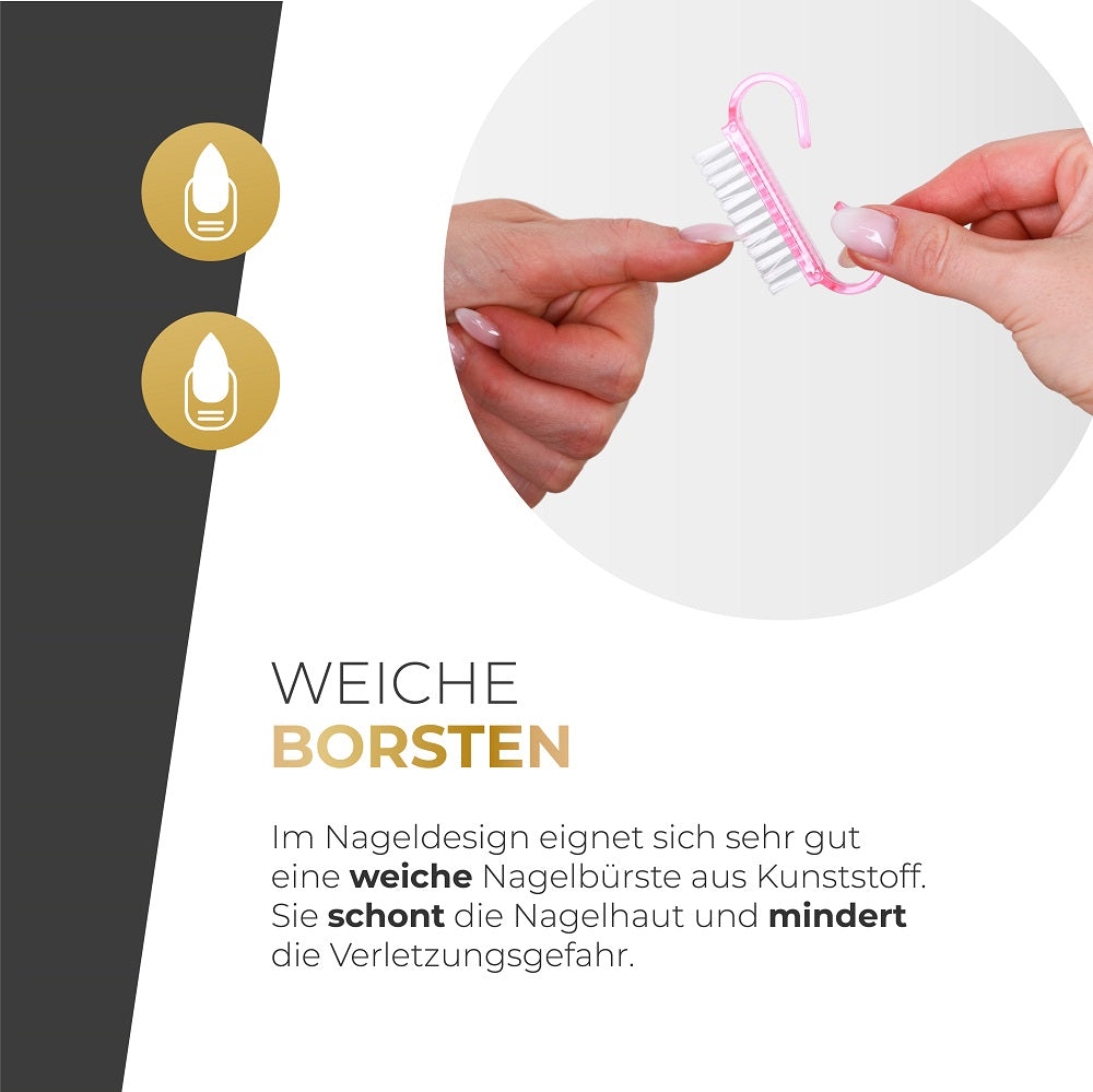 Nagelbürste für Nageldesign Nägel & Nagelstudios Nagelbürste, Staubbürste, Staubentfernung für Nägel im Nageldesign & Nagelstudios