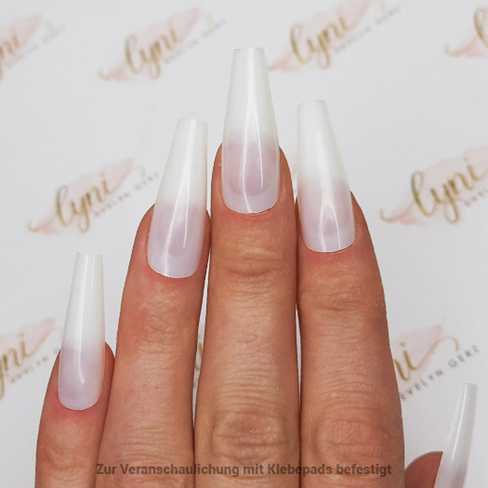 Ballerina Normal · Natur · Press On Tips für Nageldesign Nägel & Nagelstudios Ballerina Normal · Natur · Press On Tips, aufdrück Nägel, click it tips, coffin, durchsichtig, klar, press on nails, press on nägel für Nägel im Nageldesign & Nagelstudios