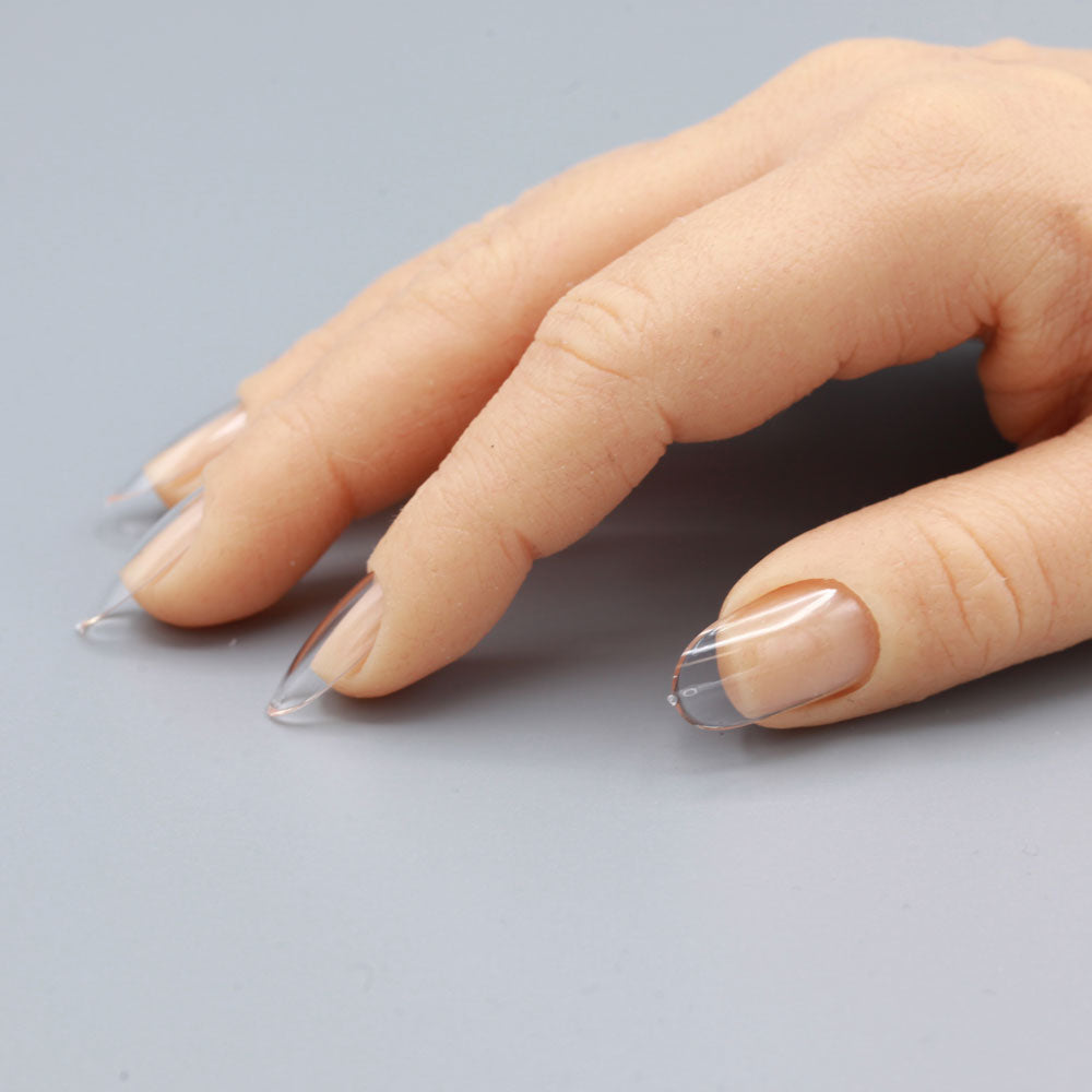 Rund Normal · Clear · Press On Tips für Nageldesign Nägel & Nagelstudios Rund Normal · Clear · Press On Tips, aufdrück Nägel, aufklebe Nagel, aufkleben, Click it Nagel, click it tips, coffin, durchsichtig, Fullcover Tips, klar, oval, Press on nail, press on nails, press on nägel, rund für Nägel im Nageldesign & Nagelstudios