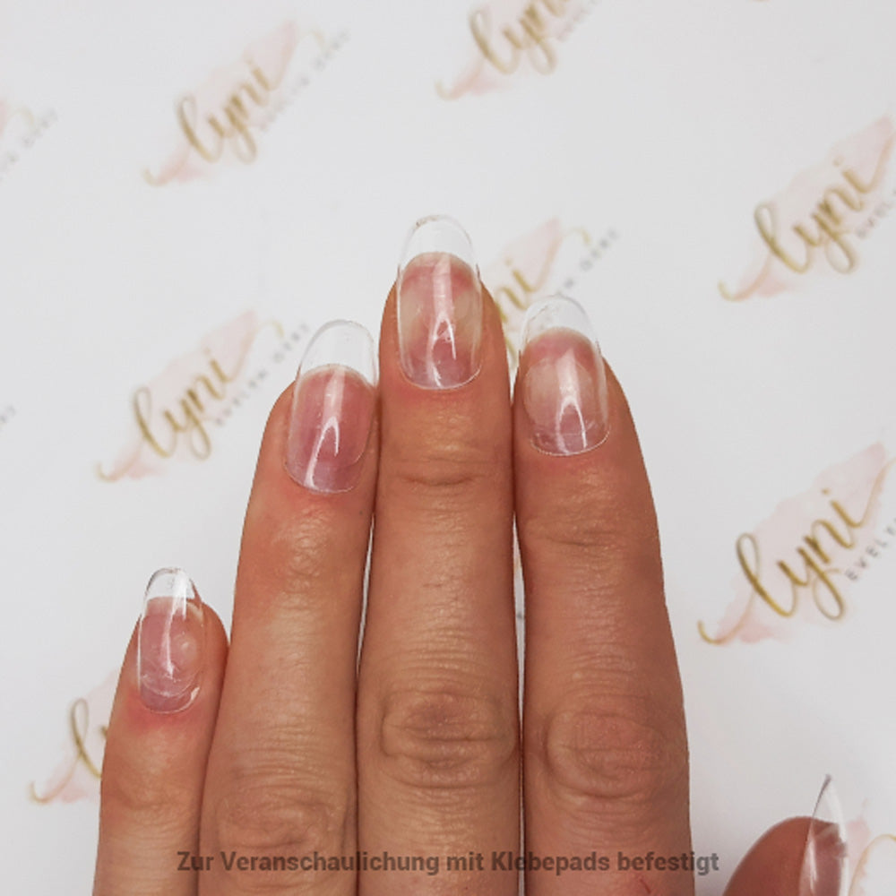 Rund Kurz · Clear · Press On Tips für Nageldesign Nägel & Nagelstudios Rund Kurz · Clear · Press On Tips,  für Nägel im Nageldesign & Nagelstudios