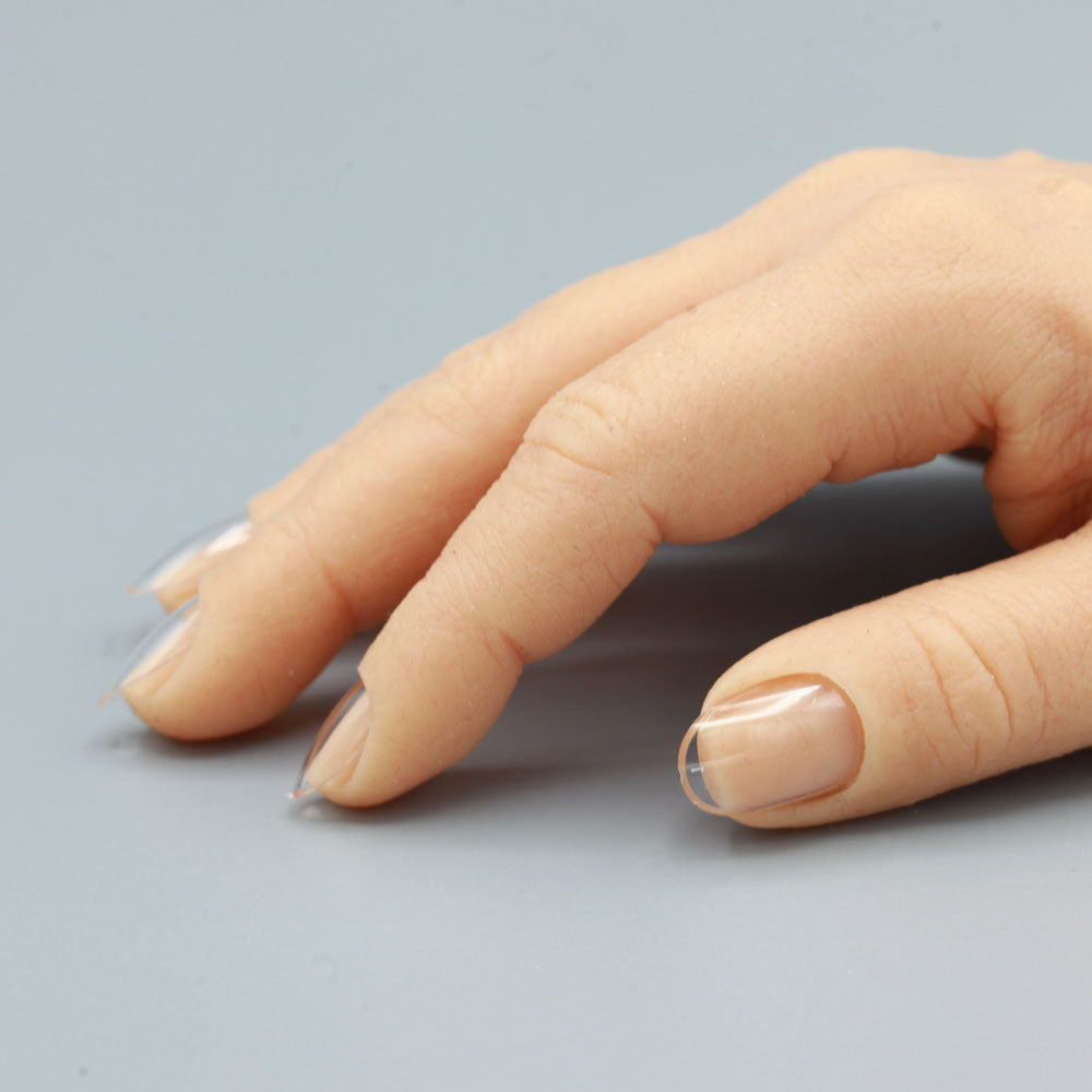 Rund Kurz · Clear · Press On Tips für Nageldesign Nägel & Nagelstudios Rund Kurz · Clear · Press On Tips,  für Nägel im Nageldesign & Nagelstudios