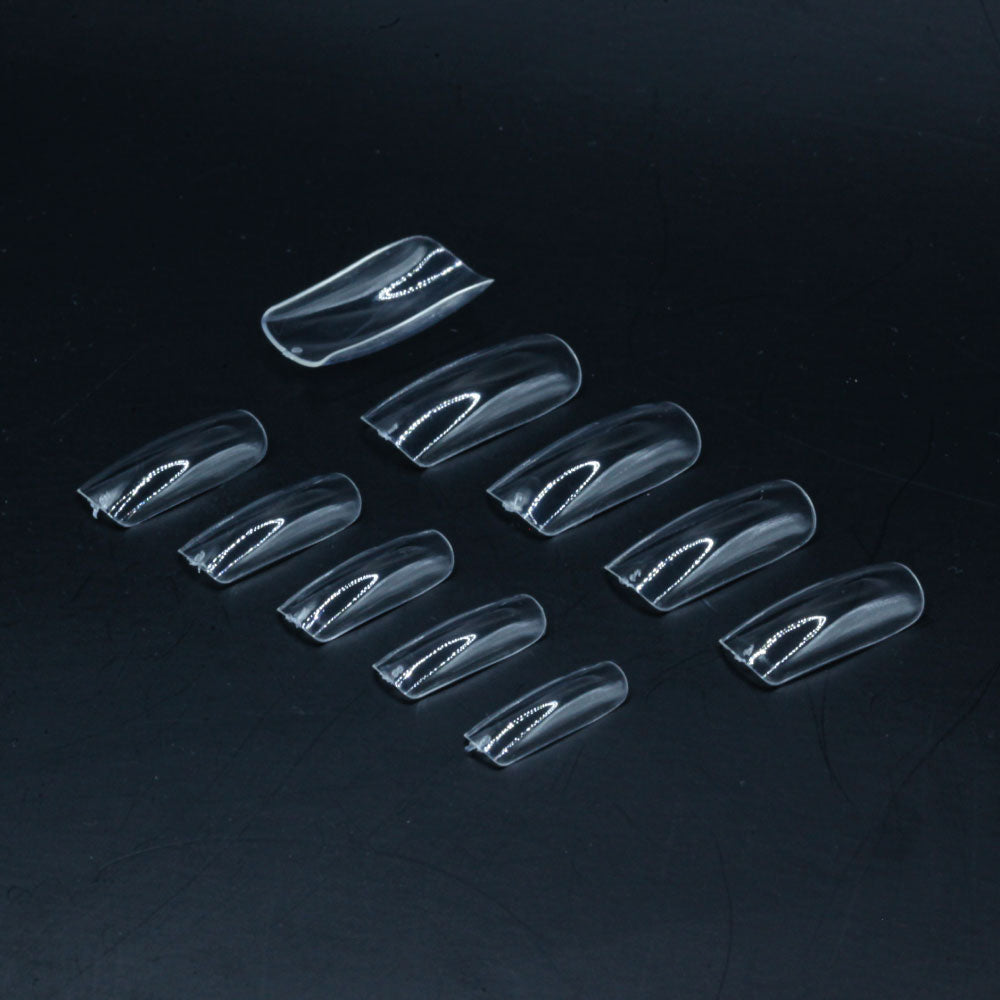 Square Normal · Clear · Press On Tips für Nageldesign Nägel & Nagelstudios Square Normal · Clear · Press On Tips, aufdrück Nägel, aufklebe Nagel, aufkleben, Click it Nagel, click it tips, coffin, durchsichtig, eckig, form, Fullcover Tips, klar, Press on nail, press on nails, press on nägel, square für Nägel im Nageldesign & Nagelstudios