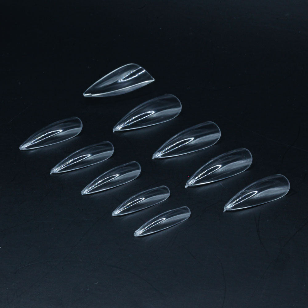 Stiletto Kurz · Clear · Press On Tips für Nageldesign Nägel & Nagelstudios Stiletto Kurz · Clear · Press On Tips, aufdrück Nägel, aufklebe Nagel, aufkleben, Click it Nagel, click it tips, coffin, durchsichtig, Fullcover Tips, klar, kurz, Press on nail, press on nails, press on nägel, spitz, stiletto für Nägel im Nageldesign & Nagelstudios