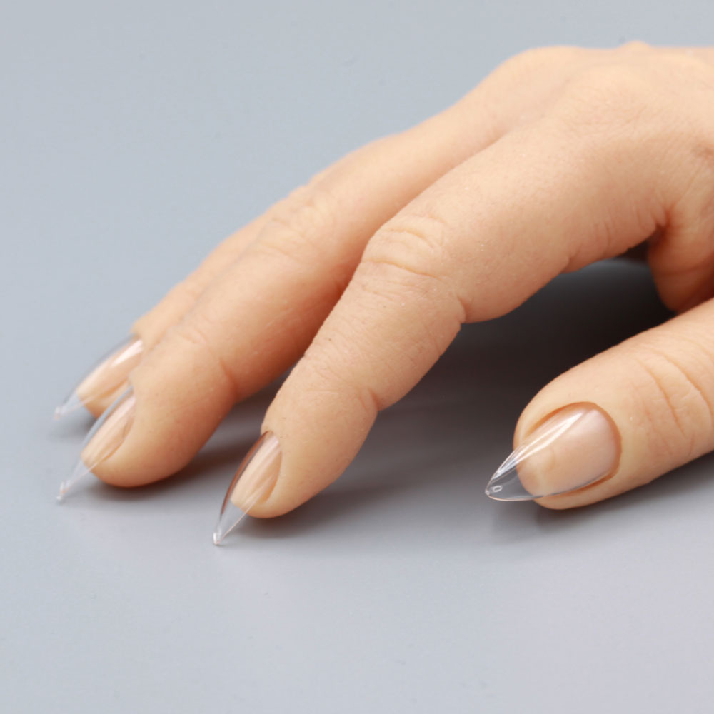 Stiletto Kurz · Clear · Press On Tips für Nageldesign Nägel & Nagelstudios Stiletto Kurz · Clear · Press On Tips, aufdrück Nägel, aufklebe Nagel, aufkleben, Click it Nagel, click it tips, coffin, durchsichtig, Fullcover Tips, klar, kurz, Press on nail, press on nails, press on nägel, spitz, stiletto für Nägel im Nageldesign & Nagelstudios