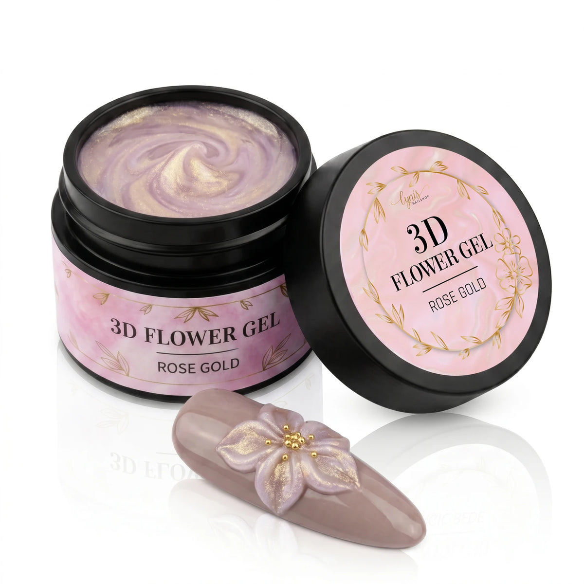 3D Flower Gel · Rose Gold 15ml 3D Flower Gel · Rose Gold 15ml