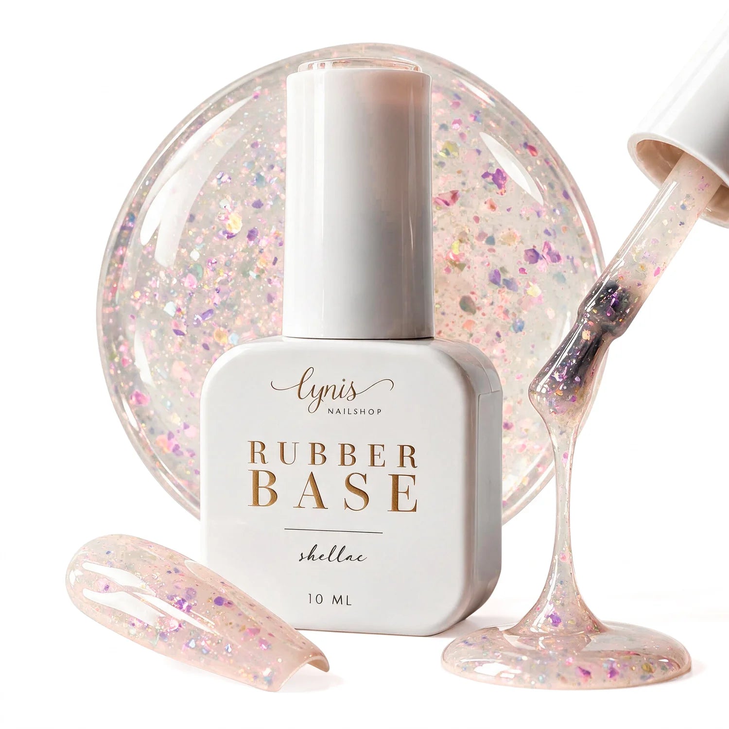 Shellac · Rubber Base · Fairy Nude 10ml, Aufbaugel in der Flasche, Aufbaugel Naturnagel, Base Gel, Effekt, flexibles Aufbaugel, flexibles Gel, gel polish, gellack, Glitzer, Grundiergel, Haftgel, nail polish, Naturnagelverstärkung, Pastell, Shellac, uv lack, white für Nägel im Nageldesign & Nagelstudios