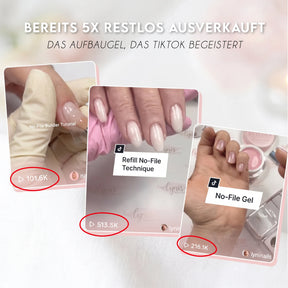No File Gel Bestseller Starter-Set · Nägel ohne zu Feilen*