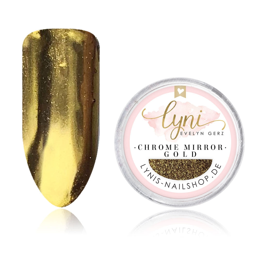 Chrome Mirror · Gold