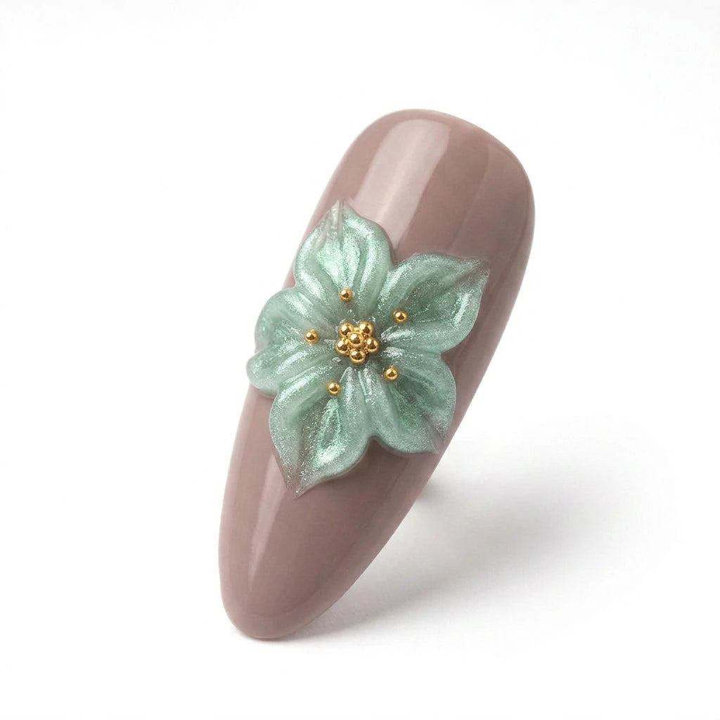 3D Flower Gel · Satin Green 15ml