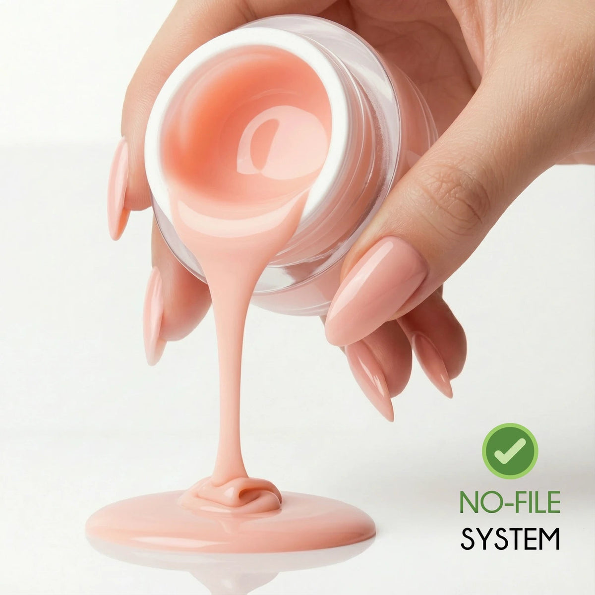 No File · Builder Gel Almond