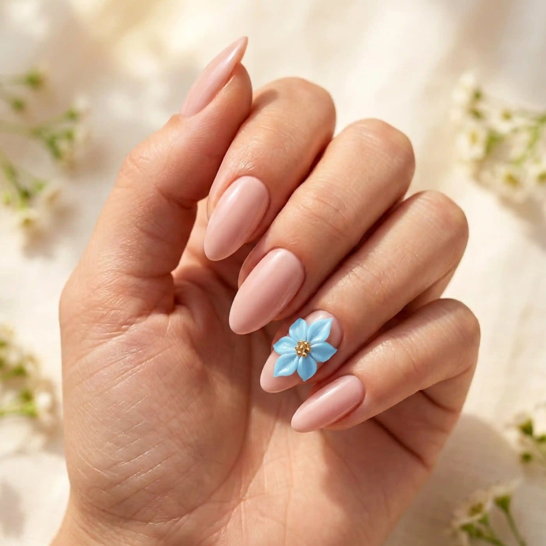 3D Flower Gel · Frosty Blue 15ml · Leni x Lyni, 3D Blumengel, kein-aktionspreis, leni, leni 3D Flower Gel, nails by leni für Nägel im Nageldesign & Nagelstudios